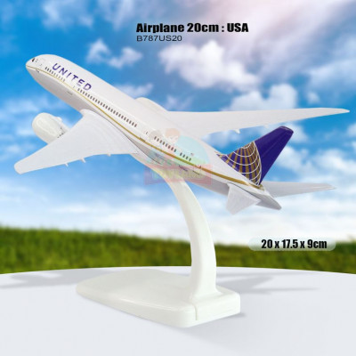 Airplane 20cm : USA-B787US20