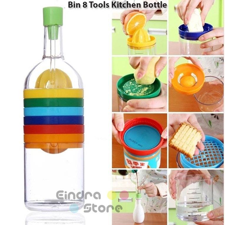 Bin 8 tools kitchen bottle