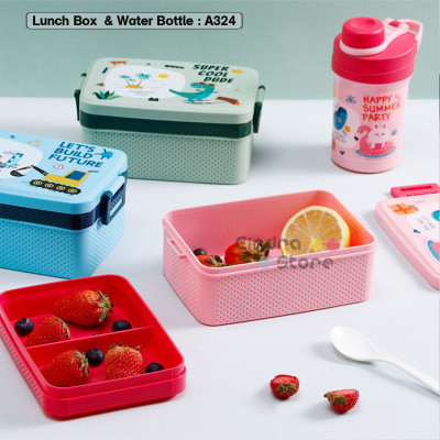 Lunch Box & Water Bottle : A324